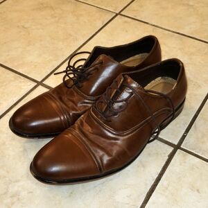 Flawed Kohl's Faux Leather Oxford Dress Shoes Formal